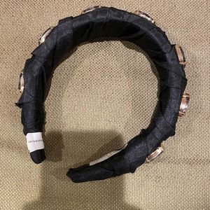Anthropologie Black Headband